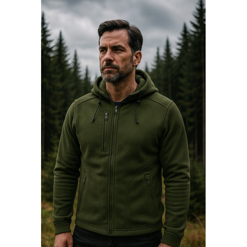 Polar z haftem FLRA 340 BUSHOOD PREMIUM