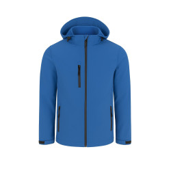 Kurtka z haftem komputerowym SOFTSHELL HOOD