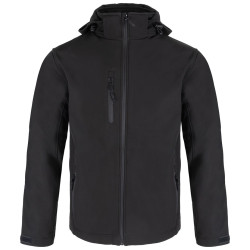 Kurtka z haftem komputerowym SOFTSHELL HOOD